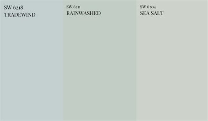 Is Sherwin Williams Rainwashed blue or green?