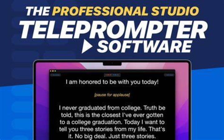 Is there a teleprompter app for Windows?