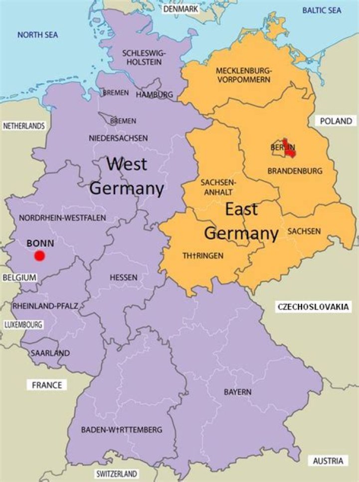 Was Gotha in East or West Germany?