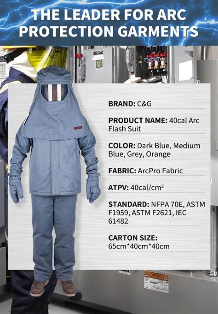 What arc rating of clothing is recommended for electrical workers?