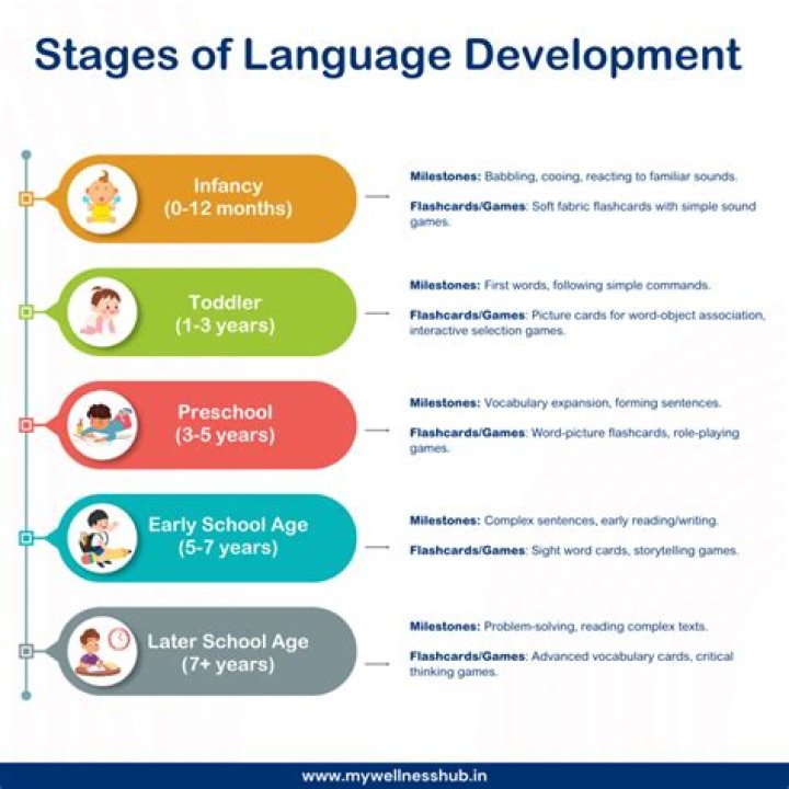 What are stages in language development?