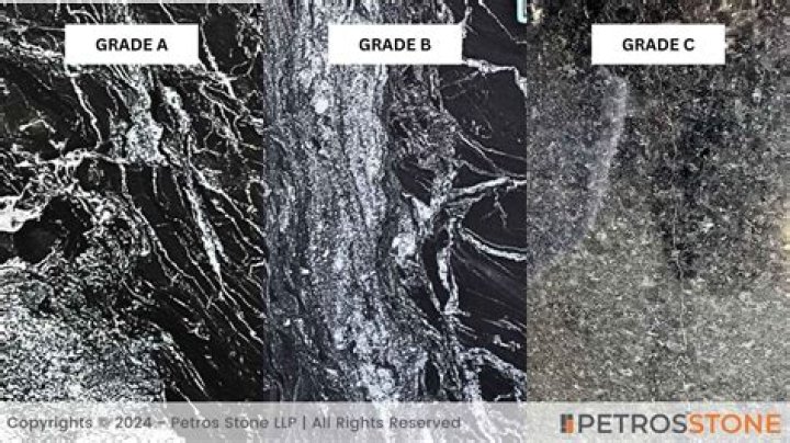 What are the different grades of granite?