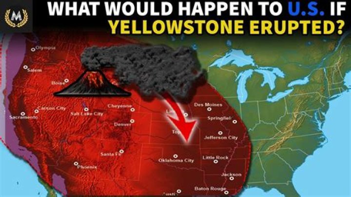 What are the effects of Yellowstone erupting?
