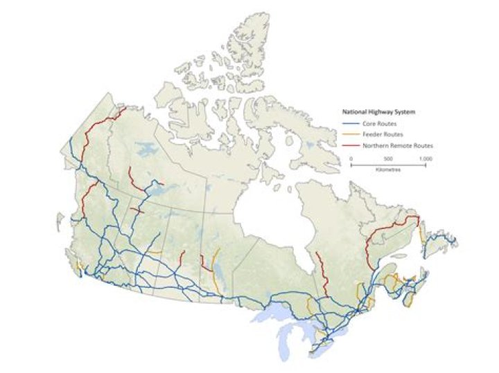What are the main highways in Canada?