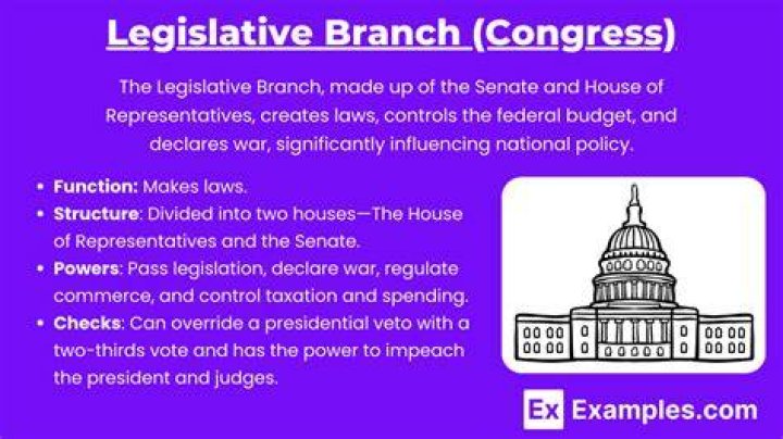 What are the powers of the legislative branch quizlet?