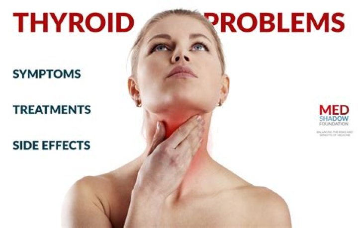 What are the side effects if your thyroid medication is too strong?
