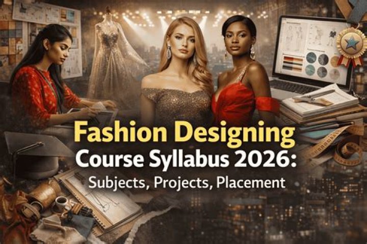 What are the syllabus for fashion designing?
