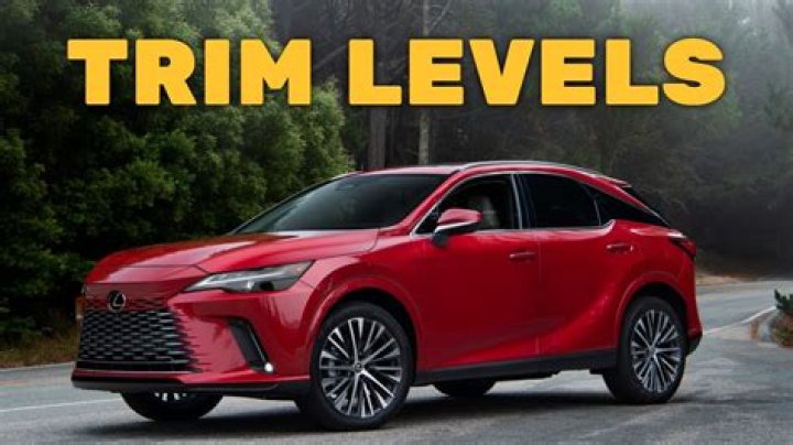 What are the trim levels for Lexus ES 350?