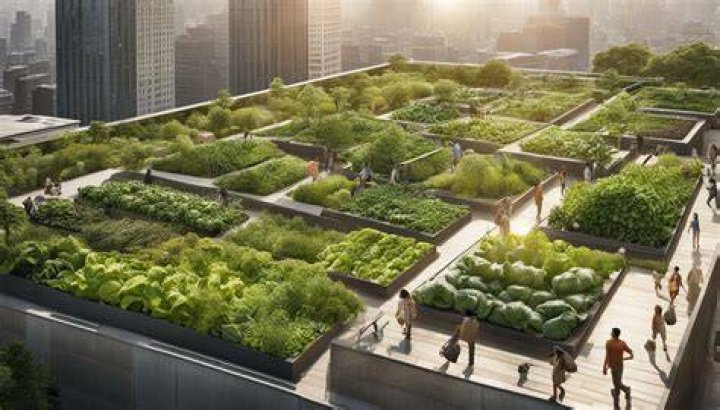 What are urban farmers growing?
