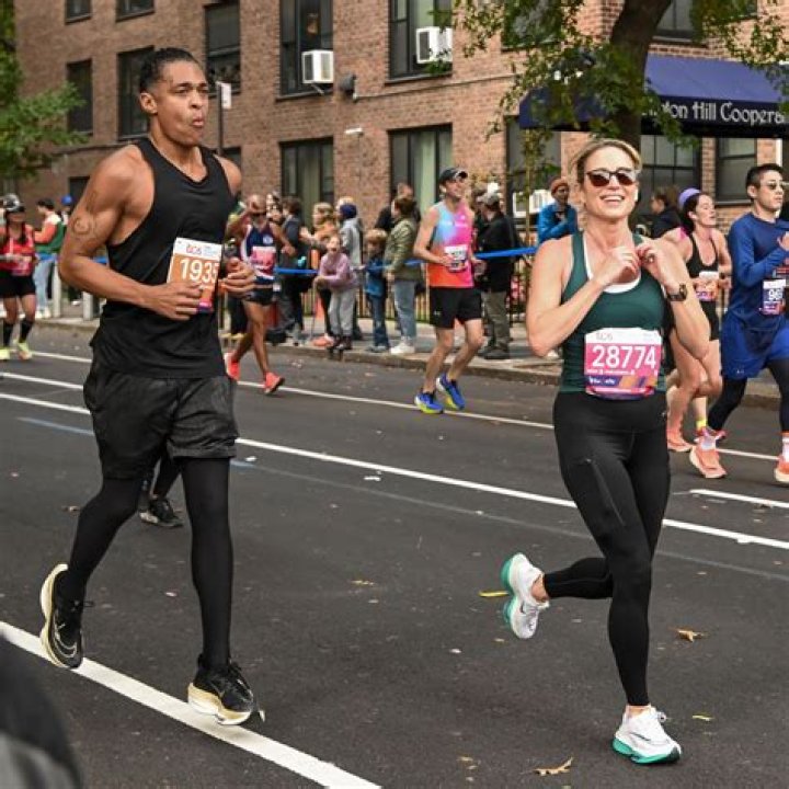 What celebrities ran the NYC marathon?