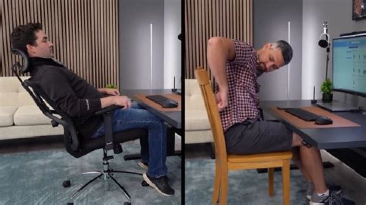 What could be affected by a poorly adjusted chair?