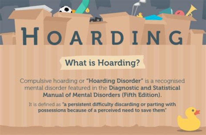 What defines a hoarder?