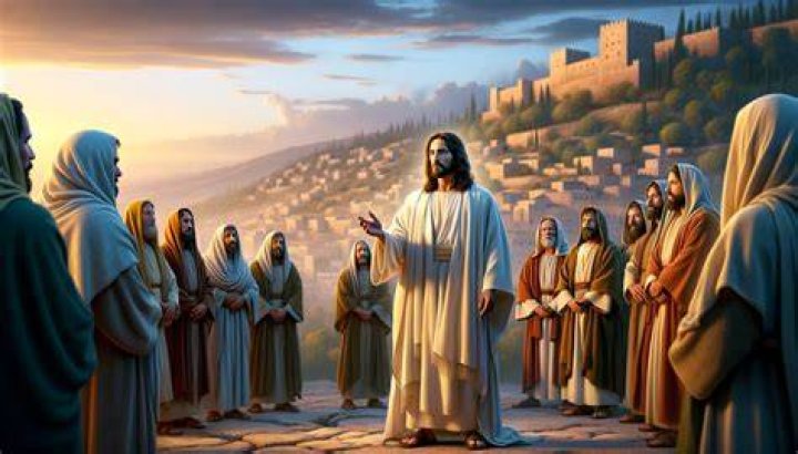 What did Jesus say about being blind?
