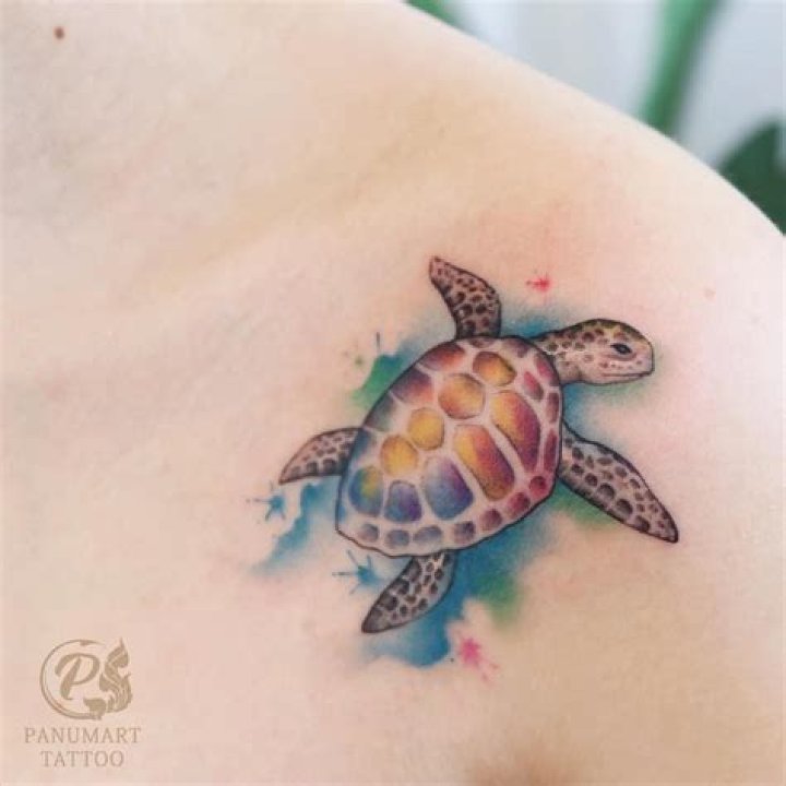 What does a tattoo of a sea turtle mean?