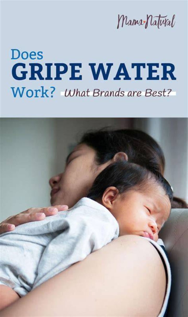 What does gripe water actually do?