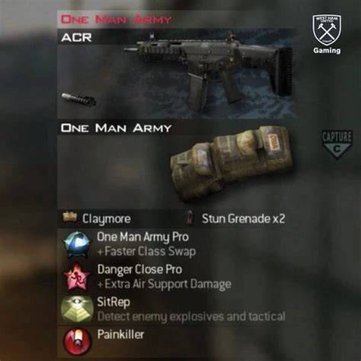 What does one man army pro do in mw2?