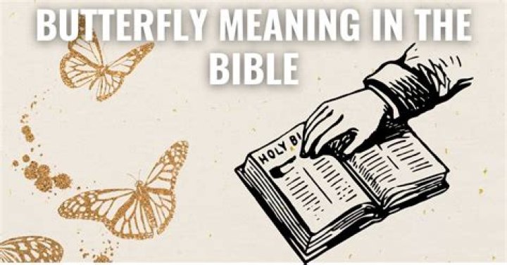 What does the butterfly symbolize in Christianity?