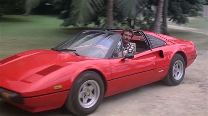 What Ferrari did Tom Cruise Drive in Rainman?