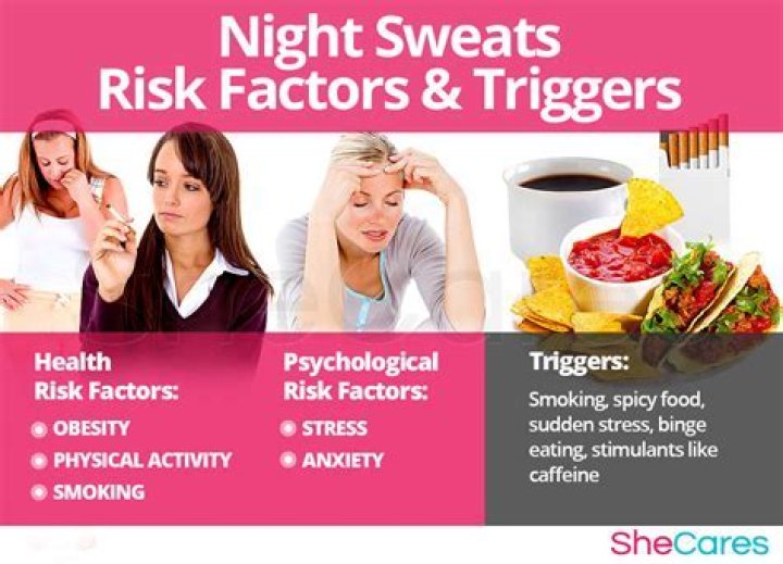What foods trigger night sweats?