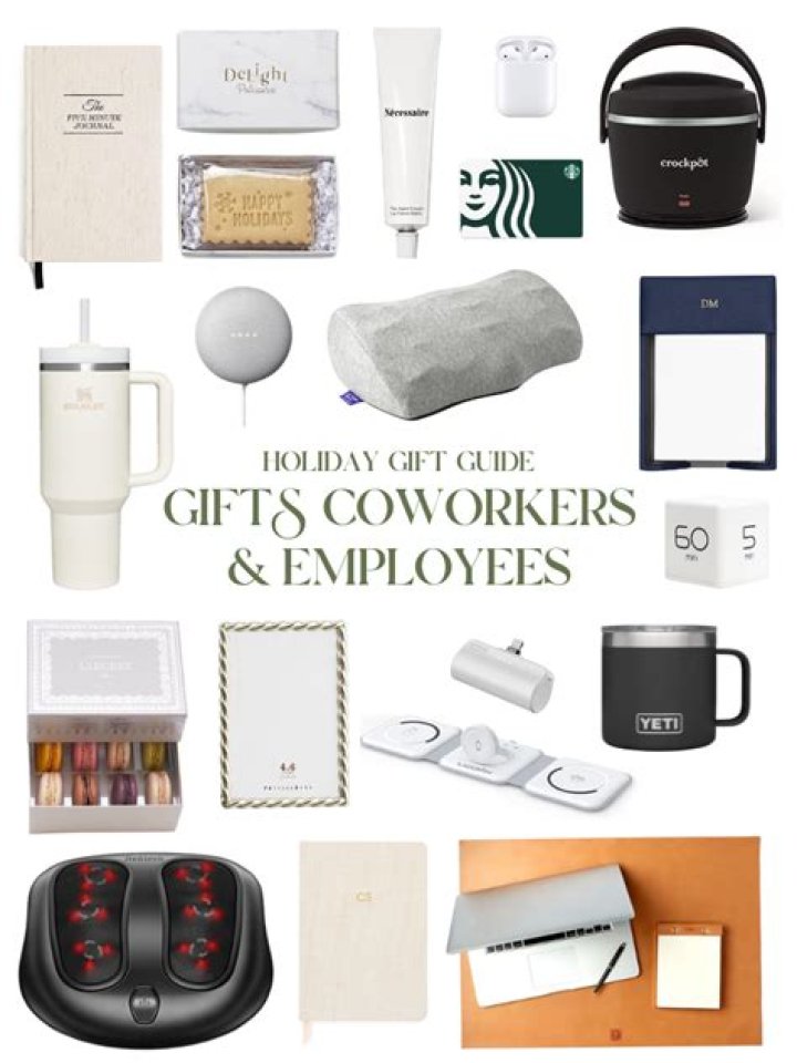 What gifts are good for coworkers?
