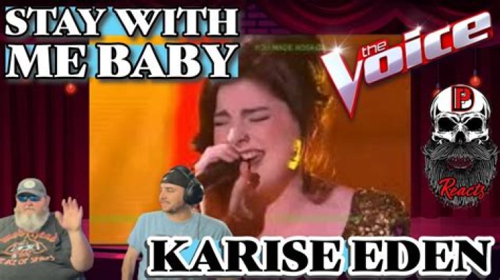 What happened to Karise Eden on the voice?