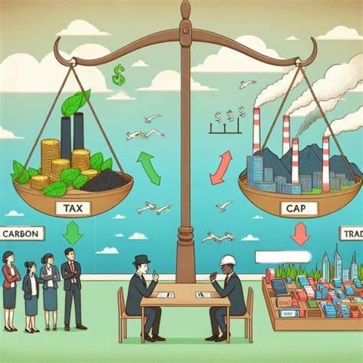 What is a cap and trade policy?