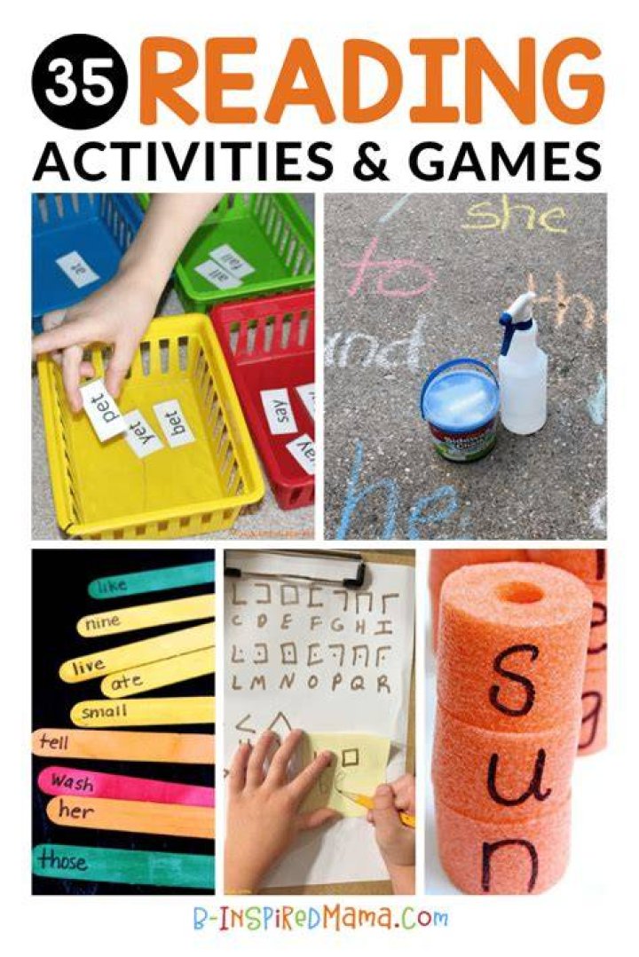 What is a fun reading game?