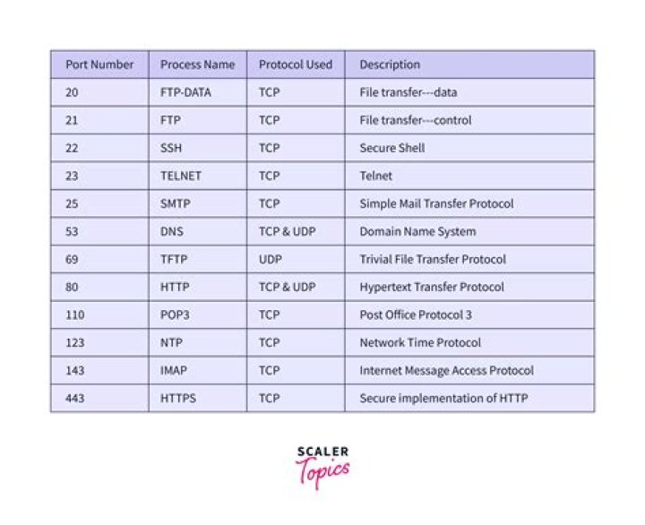 What is a router port number?