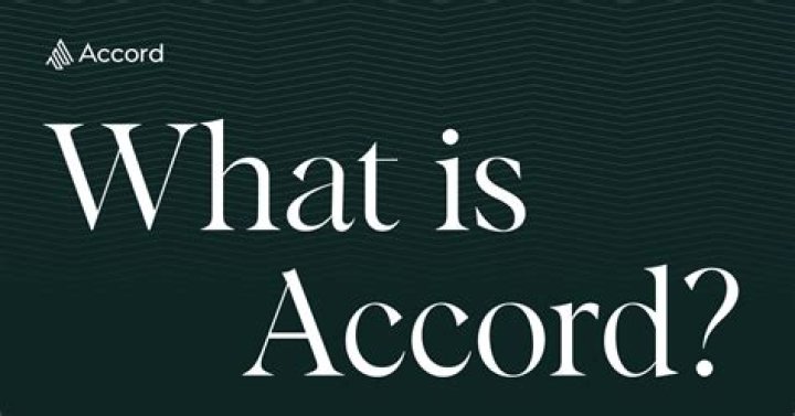 What is accord example?