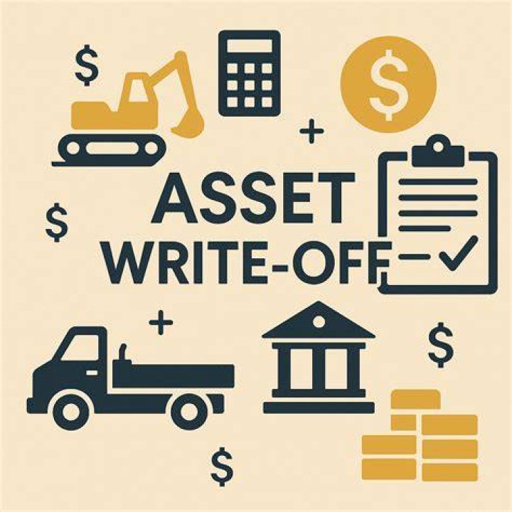 What is an asset write-off?