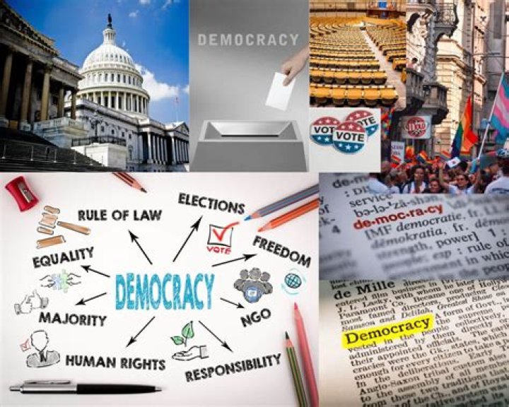 What is an example of democratization?