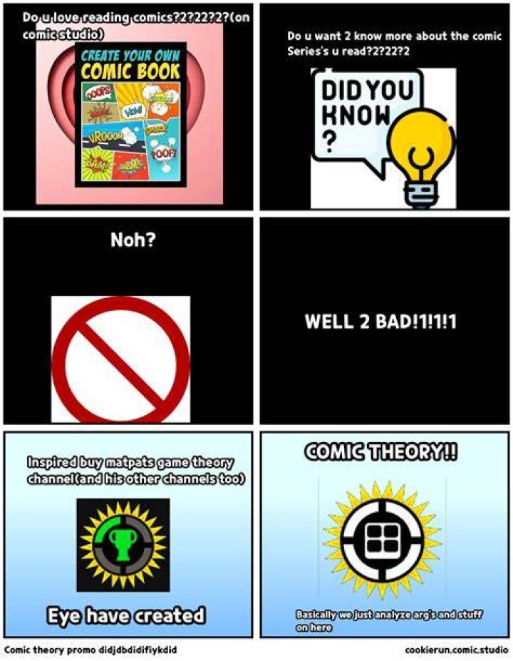 What is comic theory?