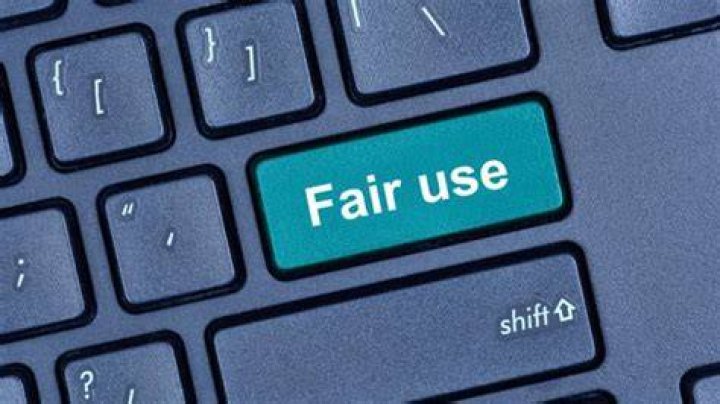 What is considered fair use for images?