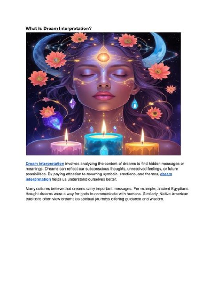 What is dream interpretation?