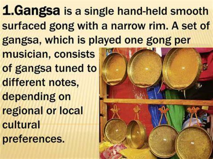 What is gangsa ensemble?