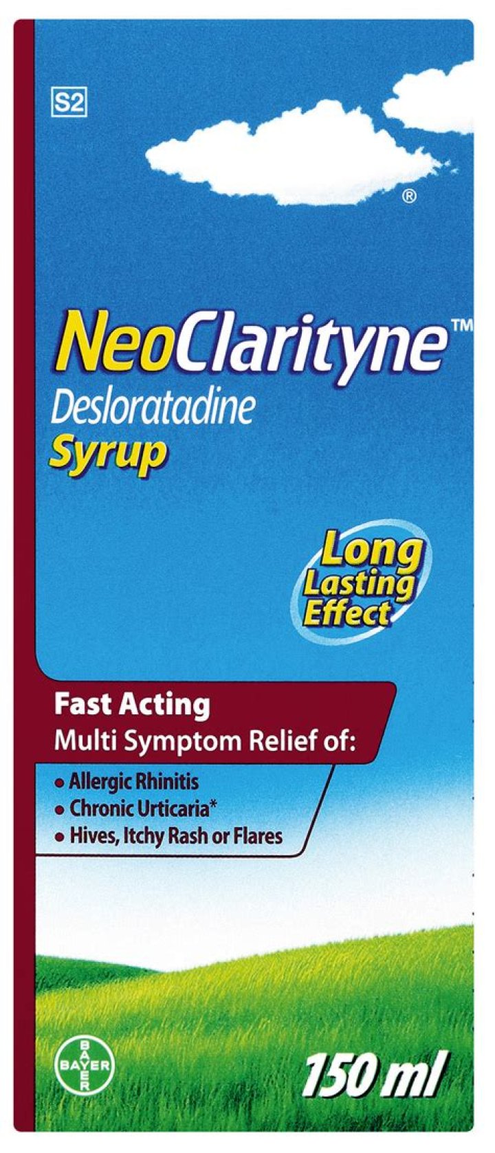 What is neoclarityn syrup used for?
