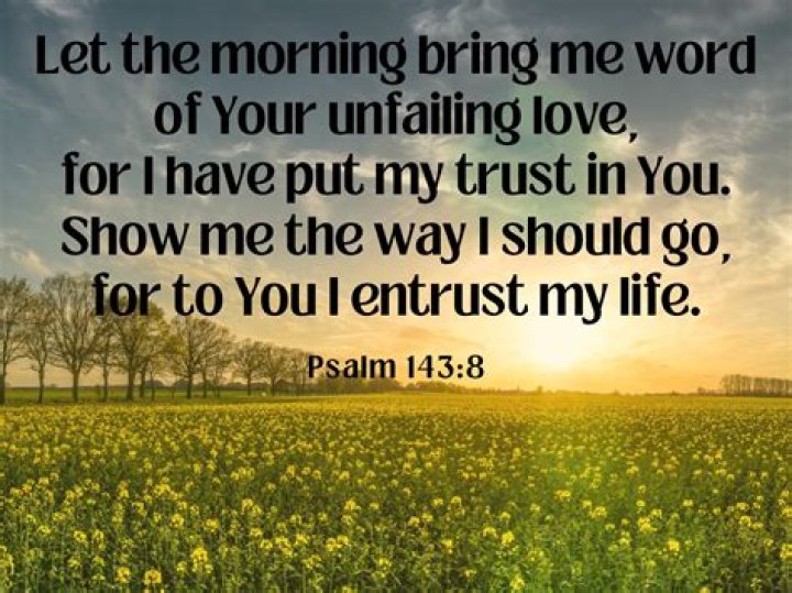 What is Psalms 143 talking about?