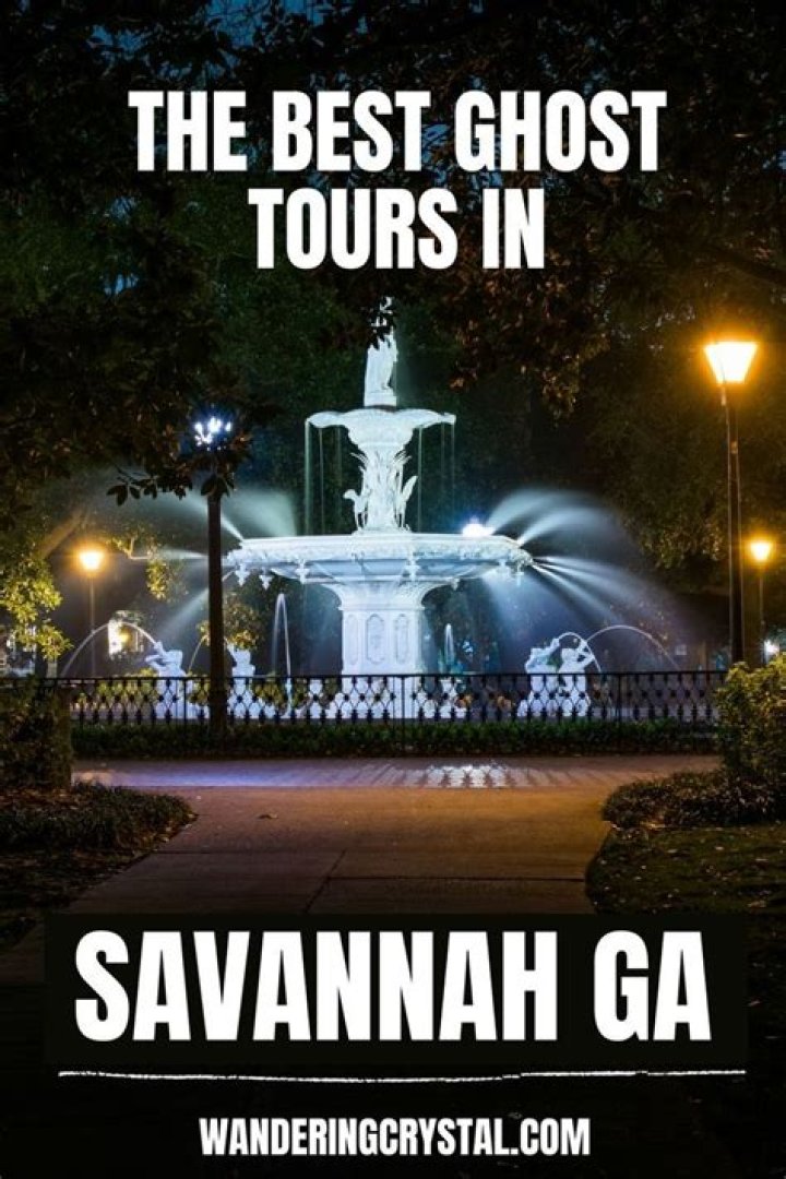 What is the best ghost tour in Savannah?