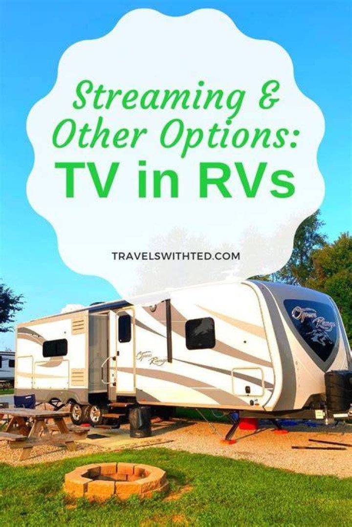 What is the best way to watch TV in an RV?