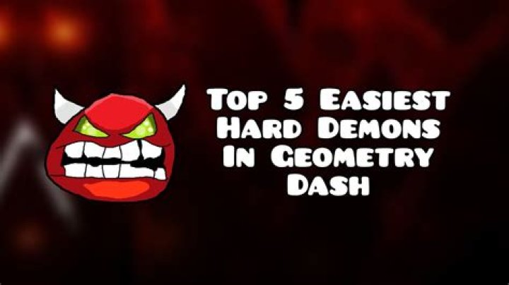 What is the easiest easy demon in geometry dash?