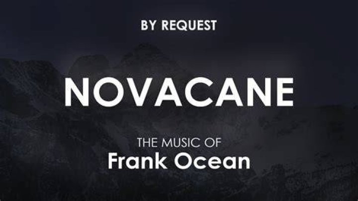 What is the meaning of the song Novacane by Frank Ocean?