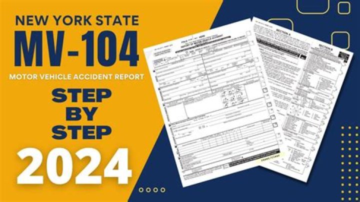 What is the purpose of MV-104 form?