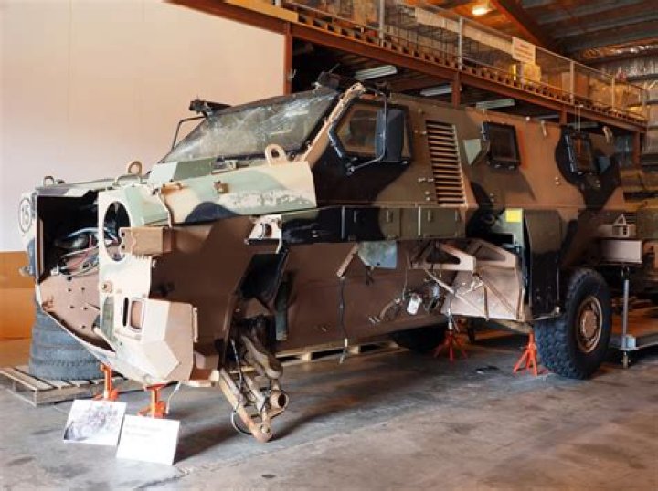 What is the range of a Bushmaster vehicle?