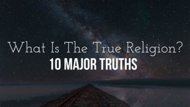 What is the true religion of Jesus?