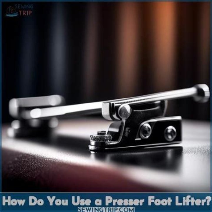 What is the uses of presser bar lifter?