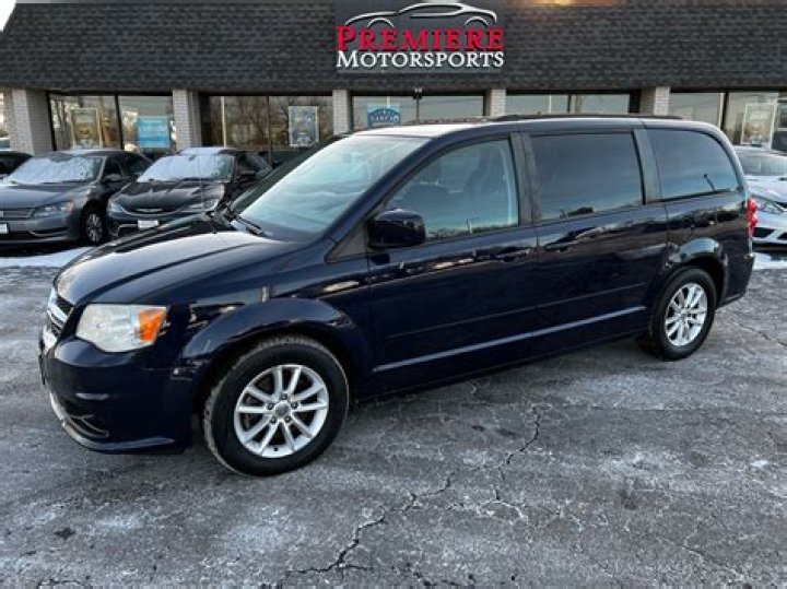 What is the value of a 2014 Dodge Grand Caravan SXT?