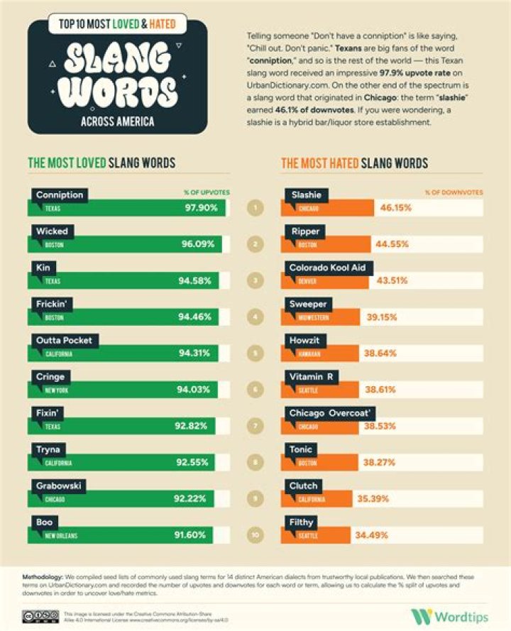 What is the word wicked slang for?