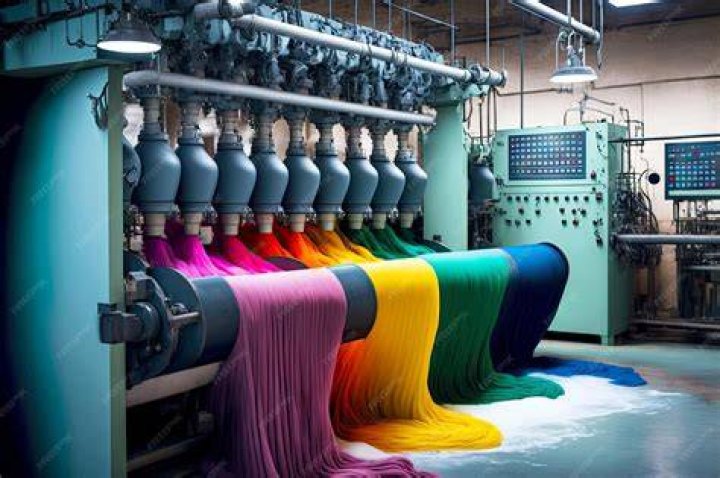 What machines are used in textile industry?