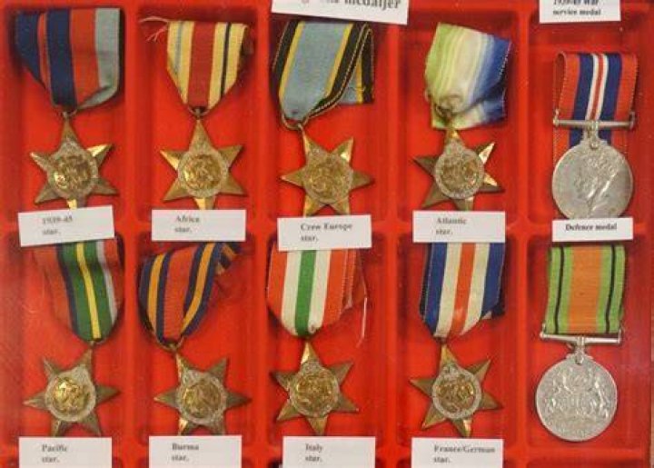 What medals did soldiers get in ww1?