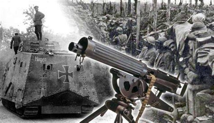 What mortars were used in WW1?